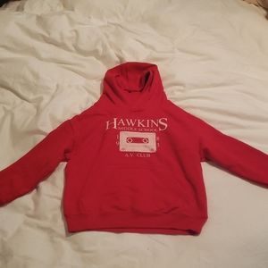 Stranger Things inspired pullover hoodie